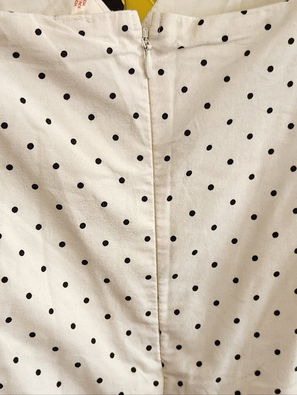 Free People Julep Polka Dot Midi Dress Vintage Combo SZ‎ L - Picture 11 of 14